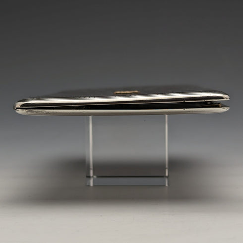 Antique Sterling Silver Baccarat Dealer Card Case 165g