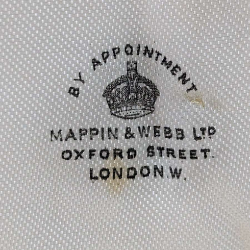 1938년 영국 빈티지 에나멜 장식 순은 티스푼 6본 세트 (케이스 포함), MAPPIN and WEBB