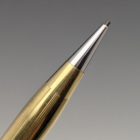 Vintage Cross:CROSS 金色填充圓珠筆/鉛筆套裝,帶備用筆芯