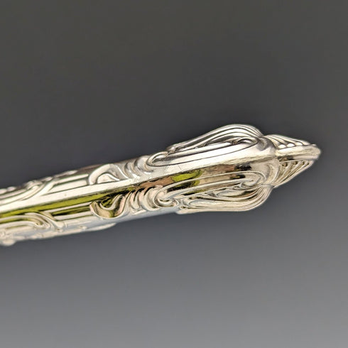 1973年 英国ヴィンテージ 純銀製ハンドル カトラリー6ペアセット 箱入り Harrison Brothers