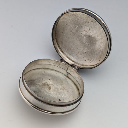 復古純銀藥盒泰迪熊 CME