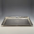 1896 British Antique Pure Silver Square Dressing Table Tray 666g Florence Warden