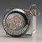 Around 1886 Antique Longines pocket watch silver side niello case works well