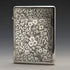 1900 British antique sterling silver card case 74g DEAKIN and FRANCIS