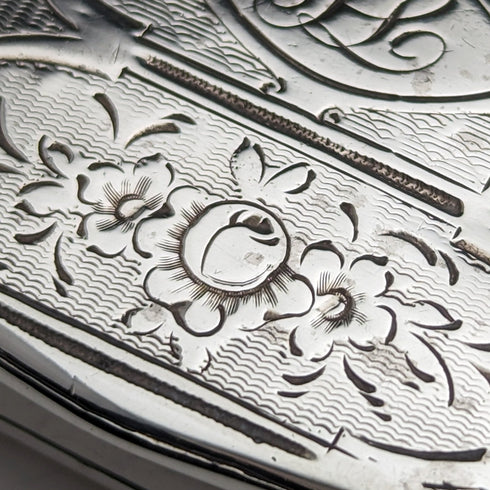 十九世紀初法國古董 950 銀鼻煙盒 69 克