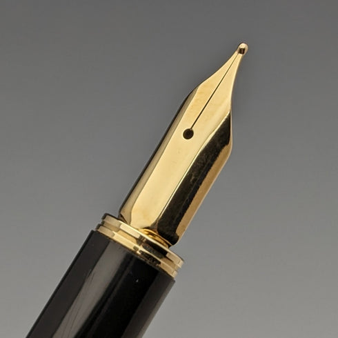 US Vintage Sheaffer Fountain Pen Gold Plated Fountain Pen and Ballpoint Pen Set with Case