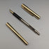 US Vintage Sheaffer Fountain Pen Gold Plated Fountain Pen and Ballpoint Pen Set with Case