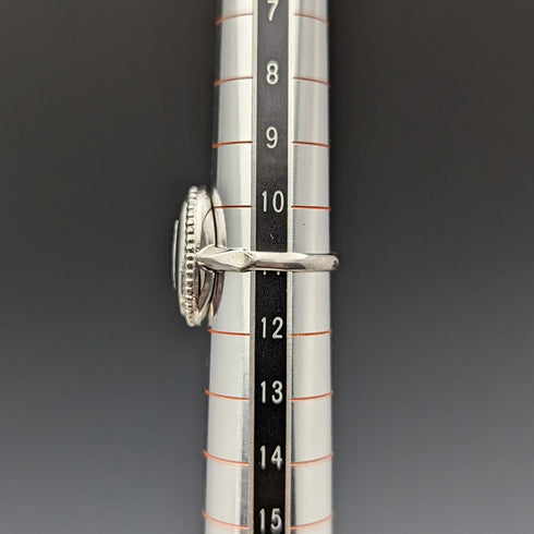 英國復古珠寶韋奇伍德碧玉純銀戒指戒指