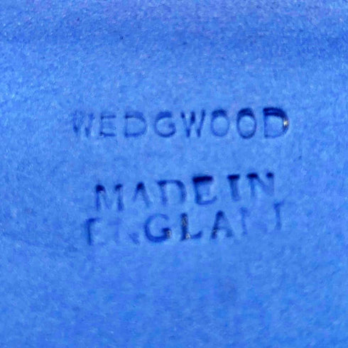 British Vintage Wedgwood Jasperware Square Case Small Case Pale Blue