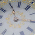 Early 20th century antique Swiss finely engraved pure silver case ladies' pocket watch works well