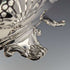 1907 British Antique Sterling Silver Basket Earrings Movable Handle 347g Walker&Hall