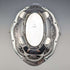 1907 British Antique Sterling Silver Basket Earrings Movable Handle 347g Walker&Hall