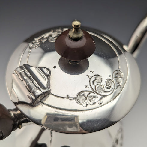 英國復古鍍銀咖啡壺庫珀兄弟