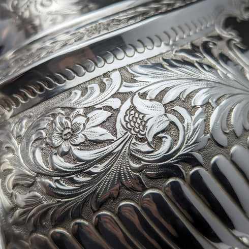 1900年頃 英国アンティーク シルバープレート製 ウォータージャグ Atkin Brothers