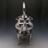 1905 年左右英國古董鍍銀水壺和燃燒器支架套裝 Mappin&Webb