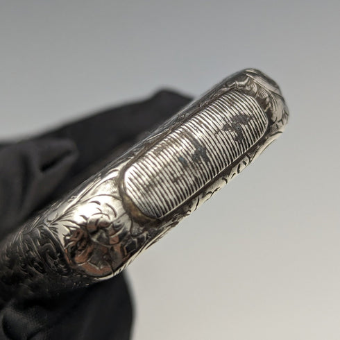 1889 年英國古董純銀 Vesta 盒火柴盒 Frederick Marson