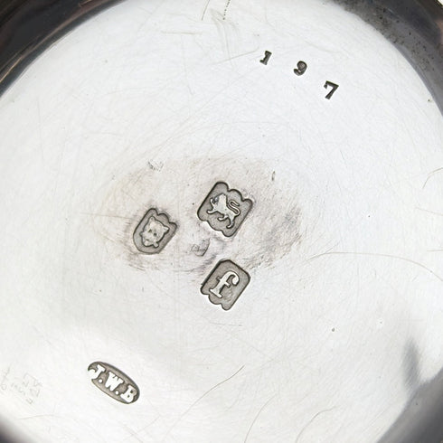 1901年 英国アンティーク ベンソン BANK 懐中時計 銀側オープンフェース 動作良好