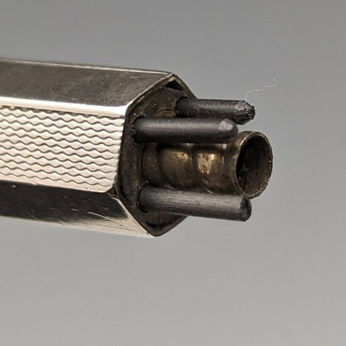 英國復古YARD-O-RED六邊形純銀推進式迷你鉛筆YARD-O-LETTE