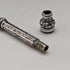 Antique Mechanical Pencil Telescopic 60-93mm Magic Pencil Silver Plated Glass Decor