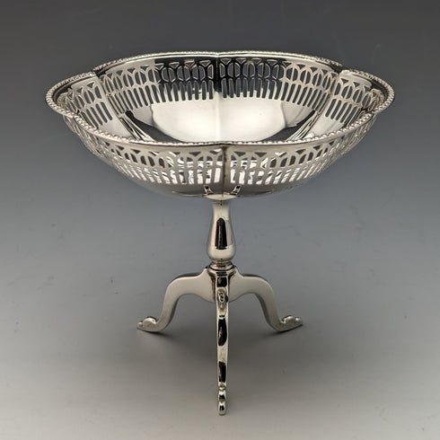 1924 年英國古董純銀蜜餞直徑 12 厘米 145 克 Mappin&Webb