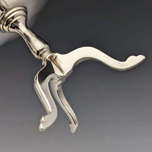 1924 年英國古董純銀蜜餞直徑 12 厘米 145 克 Mappin&Webb