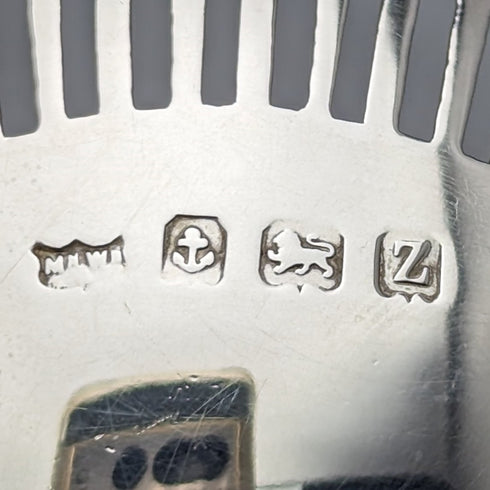 1924 年英國古董純銀蜜餞直徑 12 厘米 145 克 Mappin&Webb