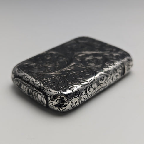 1889 年英國古董純銀 Vesta 盒火柴盒 Frederick Marson