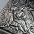 Early 20th Century Antique 800 Silver Rectangular Box 94g