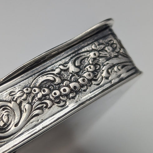 20 世紀初古董 800 銀長方形盒子 94 克