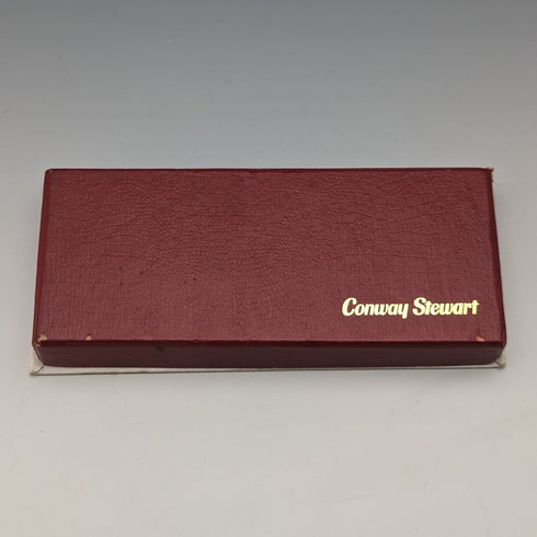 英國復古 Conway Stewart 鉛筆和圓珠筆套裝,帶盒和說明書