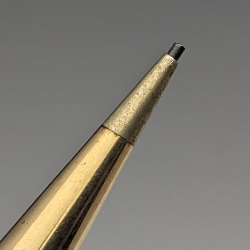 英國復古 Yard O 紅色卷金六角自動鉛筆