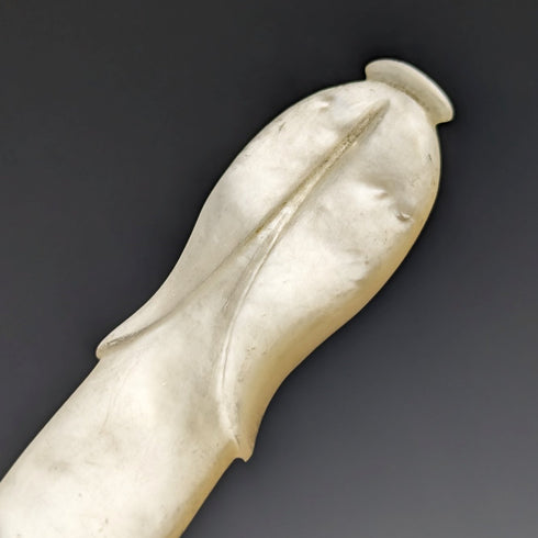 1899年頃 英国アンティーク 白蝶貝ハンドル カトラリー 6ペアセット 箱入り Mappin & Webb