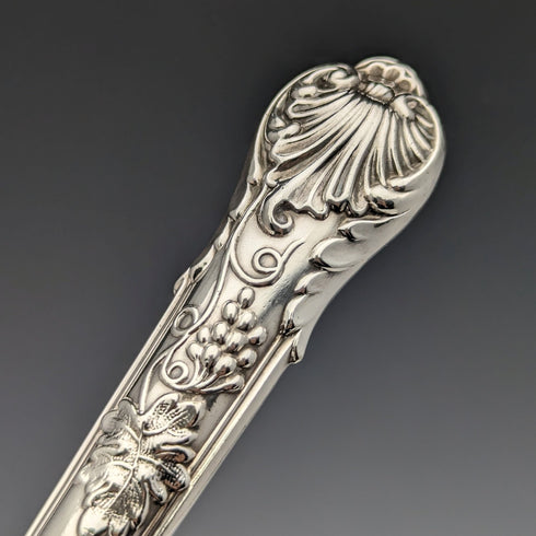 1838年 英国アンティーク 純銀製ハンドル カトラリー6ペアセット 箱入り Charles Needham