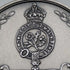 1930 British Vintage Sterling Silver Cricket Medal Fob Navy, Army & Air Force Institute