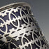 1910 British Antique Pure Silver & Bluegrass Mustard Pot & Spoon Vander & Hedges