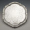 1895 British Antique Sterling Silver Salva Diameter 22cm 363g CHARLES BOYTON