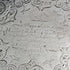 1895 British Antique Sterling Silver Salva Diameter 22cm 363g CHARLES BOYTON