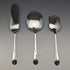 Around 1950 British vintage silver-plated serving cutlery set in case WALKER&HALL