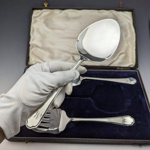 1950 年左右英國復古鍍銀餐具套裝 WALKER&HALL