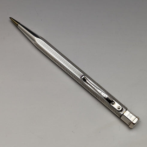 英国ヴィンテージ ヤード・オ・レッド ロールドシルバー ヘキサゴン 推進式ペンシル 紙箱入