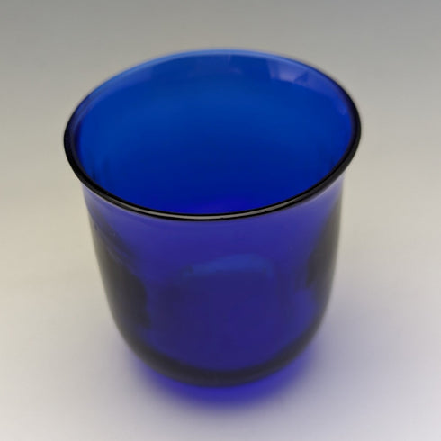 1905 年英國古董純銀和藍草芥末鍋和勺子哈里森兄弟