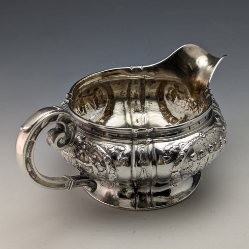 1900 年德國古董 800 銀奶油壺 180 克 Storck & Sinsheimer