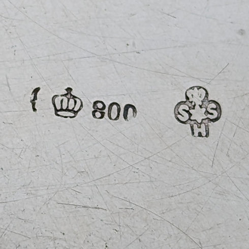 1900 年德國古董 800 銀奶油壺 180 克 Storck & Sinsheimer