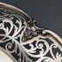 1905 British Antique Sterling Silver Earrings Salva Diameter 26cm 484g William Mammatt