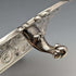 1905 British Antique Sterling Silver Earrings Salva Diameter 26cm 484g William Mammatt