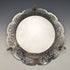 1905 British Antique Sterling Silver Earrings Salva Diameter 26cm 484g William Mammatt