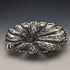 1895 British antique sterling silver shell dish with legs 238g James Dixon