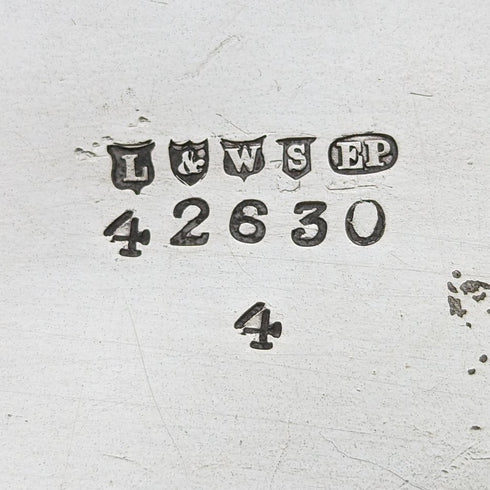 1895 年英國古董鍍銀茶壺 Lee & Henry Wigfull