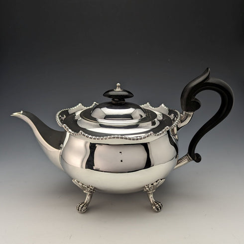 1920年頃年 英国アンティーク シルバープレート製 ティーセット Mappin & Webb