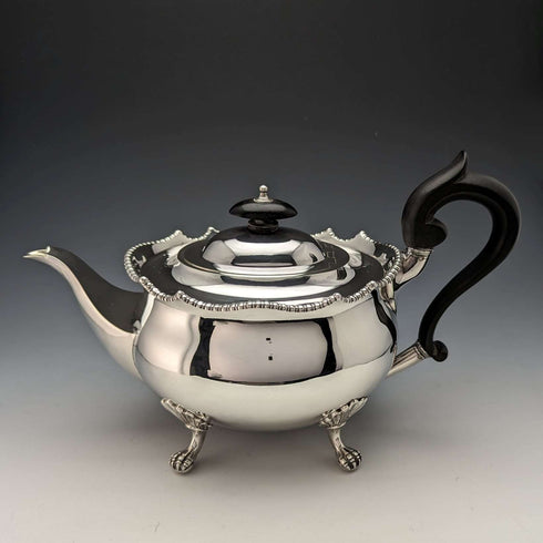 1920 年左右英國古董鍍銀茶具 Mappin & Webb